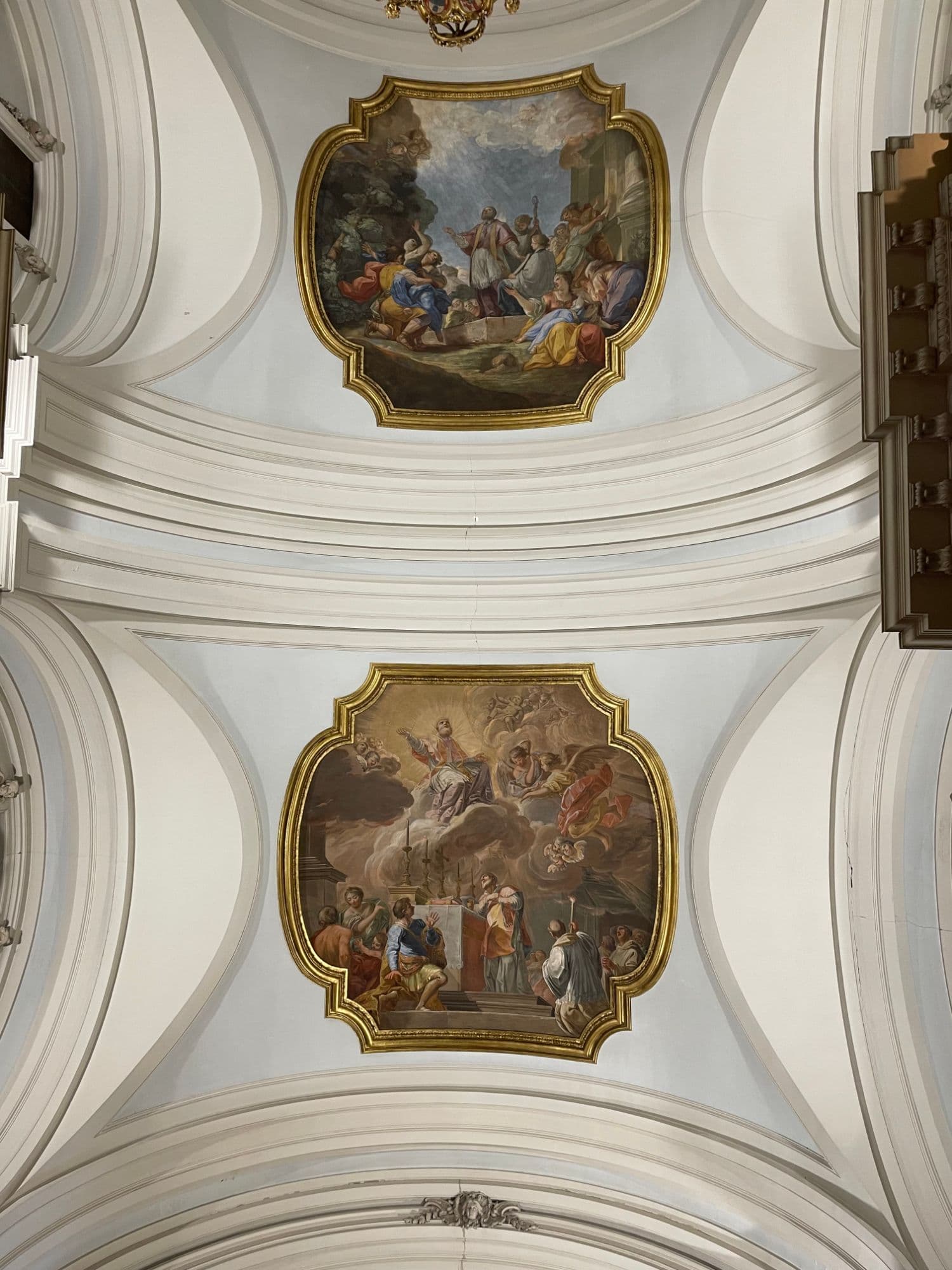Pinturas de las cúpulas
